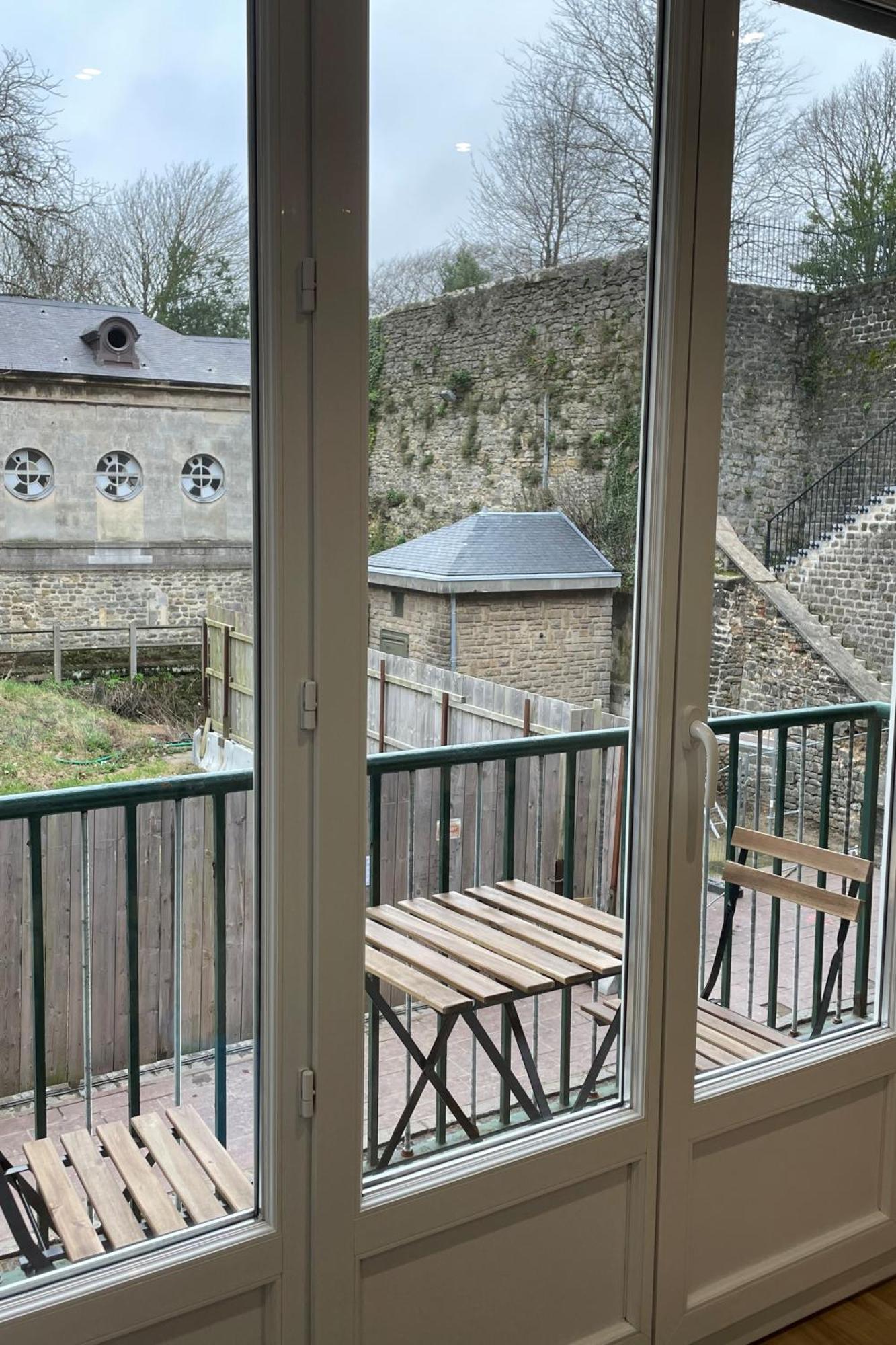 Au Balcon De La Basilique Daire Boulogne-sur-Mer Dış mekan fotoğraf